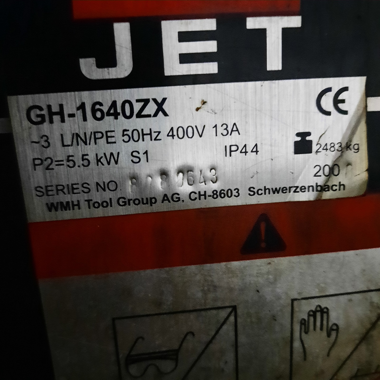 Токарно-винторезный станок Jet GH-1640 ZX Б.У — изображение 4